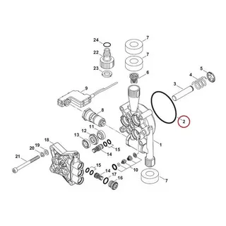 Anel De Vedação Da Lavadora Stihl Re 98 - 9645-948-8484