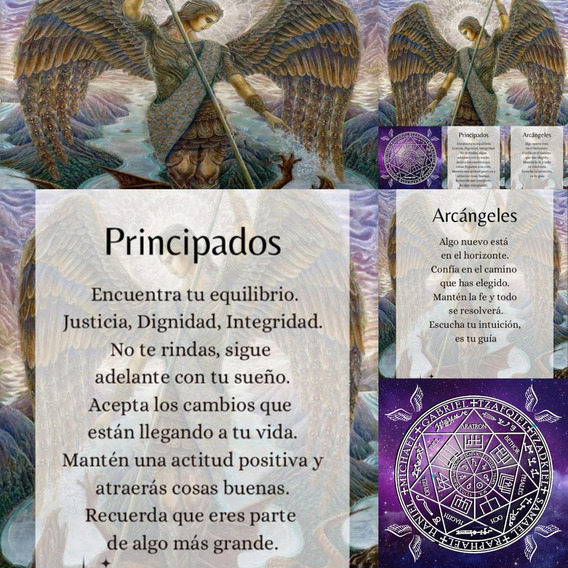 Cartas Oráculo Mensajero Angelical + Paño Y Bolsa