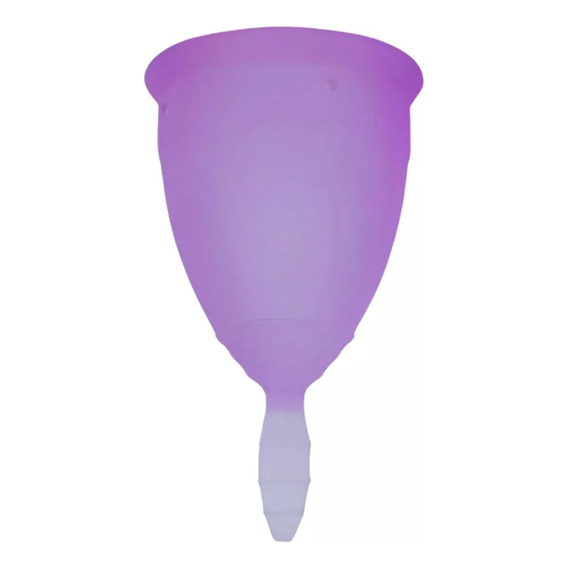 Copa Menstrual Femenina Silicona Talle L Color Violeta