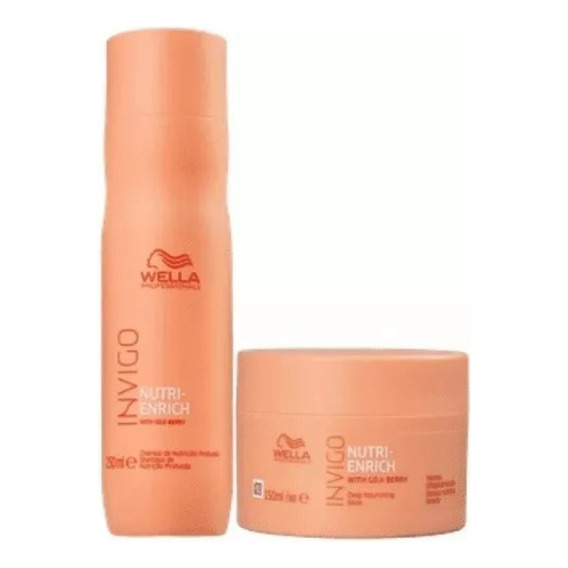 Shampoo Y Mascara  Wella Invigo Enrich Nutrición