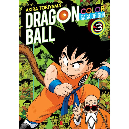 DRAGON BALL COLOR - SAGA ORIGEN 3, de Akira Toriyama. Serie Dragon Ball Color - Saga Origen, vol. 3. Editorial Ivrea, tapa blanda en español, 2021
