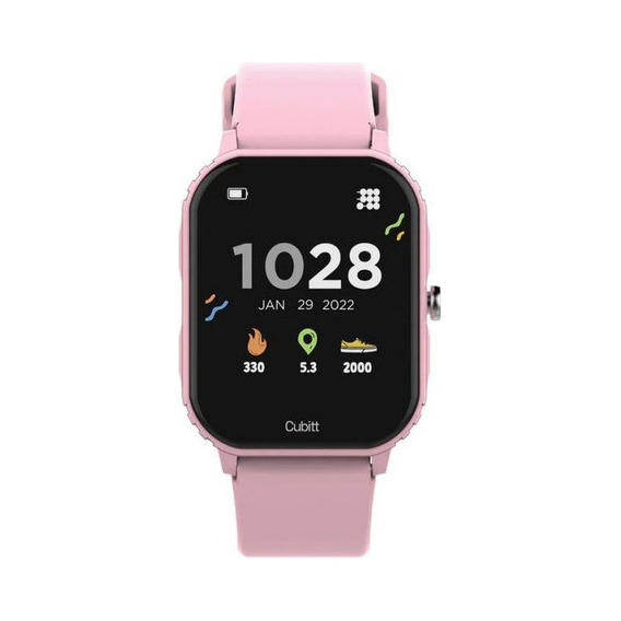 Reloj Smartwatch Unisex Cubitt Teens Cttn-5 Rosa