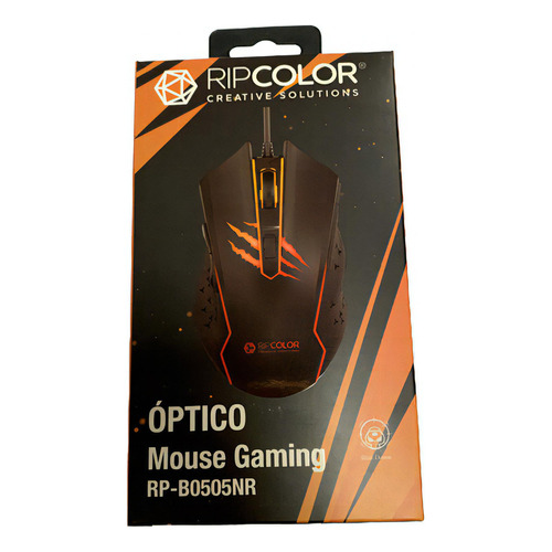 Mouse Gamer Ripcolor RP-B0505NR Color Negro