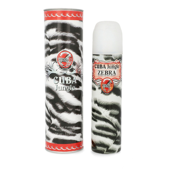 Cuba Jungle Zebra 100ml Edp Spray De Cuba