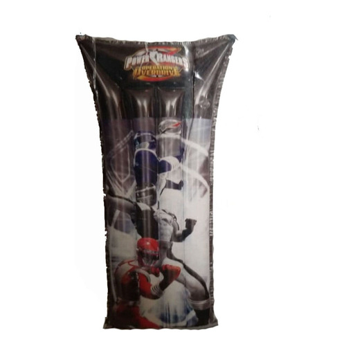 Colchoneta Inflable Power Ranger Operation Overdrive Color Negro