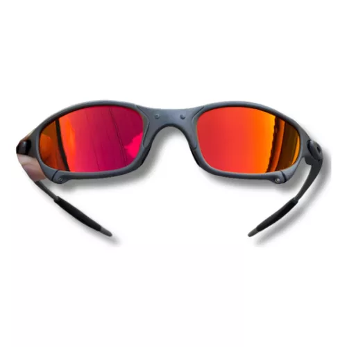 Oculos Oakley Juliet Xmetal Vermelha Double X Mandrake