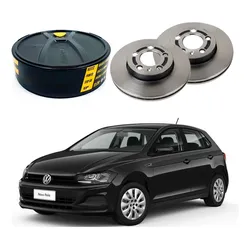  Disco Freio Dianteiro Volkswagen Polo 1.0 Mpi 2017 A 2022