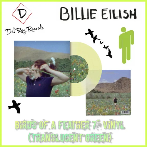 Billie Eilish Birds Of A Feather Single Vinyl 7inch Versión