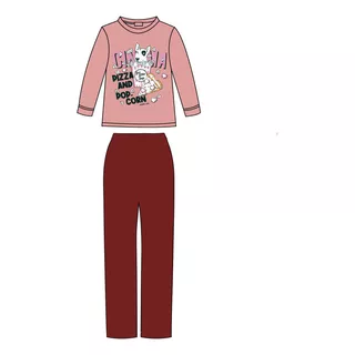 Pijama Mumi Dolls Nena/adolescente Mga Larga Pantalon. 5141