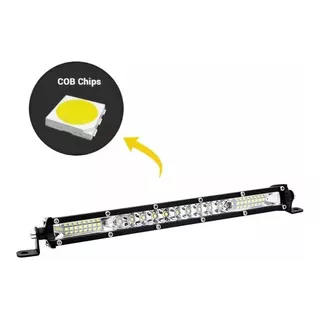 Exploradora Led Tipo Regleta 40leds Doble Función 10000lm