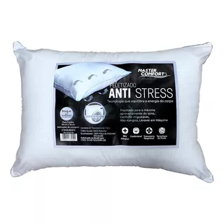 Travesseiro 50x70cm Peletizado Anti Stress Master Comfort