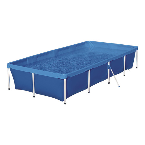 Pileta estructural rectangular Mor 001005 con capacidad de 3000 litros de 3.2m de largo x 1.64m de ancho de 320cm de diámetro  azul