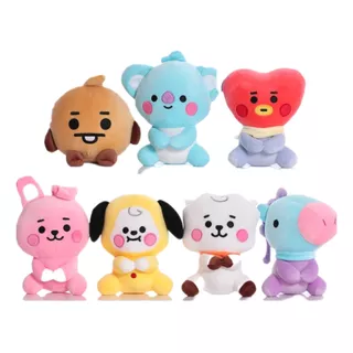 Peluche Bts Set Colección 23 Cm 7 Personajes