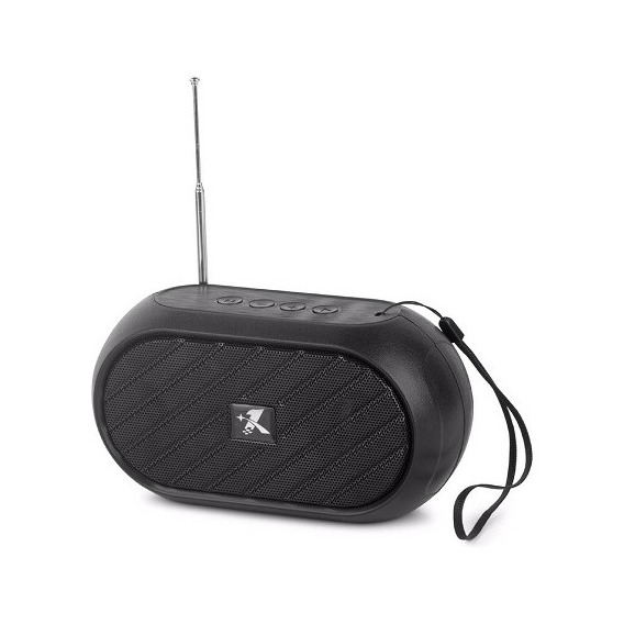 Parlante Portatil Bluetooth Aux Usb Radio Fm Con Antena 