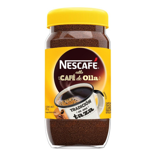 3 Pack Cafe Soluble Caramelo Canela Piloncillo Dolca 85 Grs