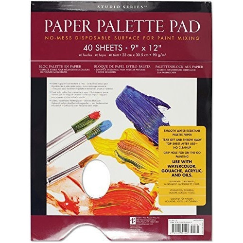 Studio Series Paper Palette Pad (40 Sheets) (english, de Inc. Peter Pauper Pr. Editorial Peter Pauper Press, Inc. en inglés