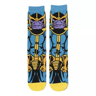 Calcetines Thanos Avengers Algodón, Talla Adulto