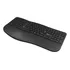Teclado Klip Xtreme Transcend Wireless Ergonómico - Kbk-530s Color Del Teclado Negro