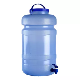 Bidon Botellon Dispenser Azul 25 Litros Con Canilla