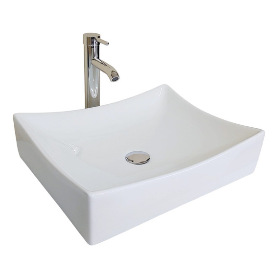 Arenci-pack Lavabo Mod. Kiev - Fc Cromo 51x40x13 Cms.