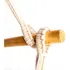 Silla y hamaca trenzada beige