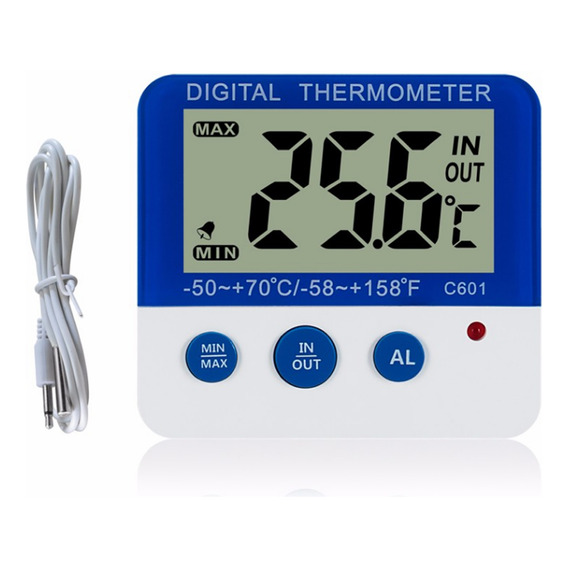 Termómetro, Alarma De Temperatura Máxima, Nevera Mínima Y Di