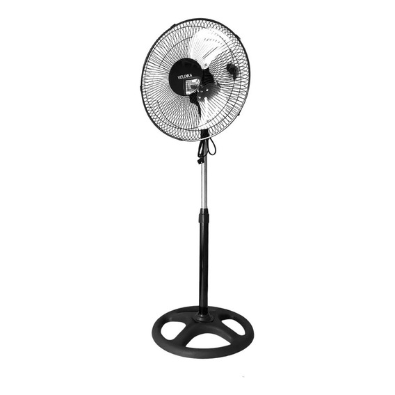 Ventilador De Pedestal 16 Pulgadas 3 Aspas Silencioso Metal