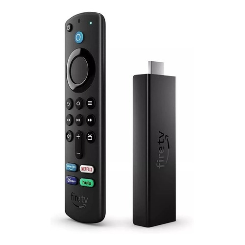 Amazon Tv Stick Fire TV Stick 4K Max K2R2TE de voz 1.ª generación 4K 8GB negro con 2GB de memoria RAM