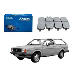  Pastilha Freio Dianteira Parati 1.8 1986 A 1987