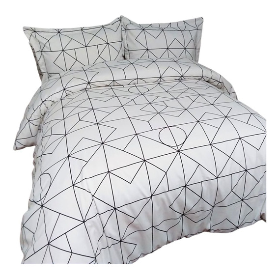 Duvet Cama Semidoble + 2 Fundas Cojin