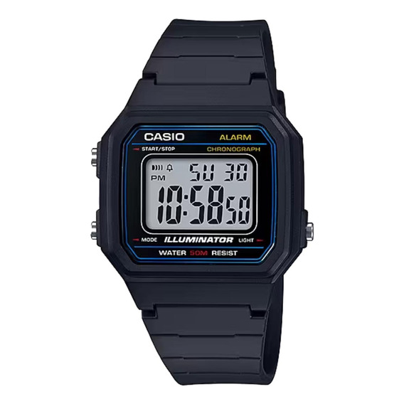 Reloj Casio Clásico W-217h-1av Hombre Digital