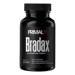 Bradax Primal Fx - 60 Capsulas - Unidad a $7725
