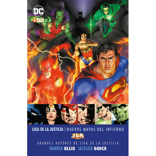 Comic Grandes Autores De Jla: Nuevos Mapas Del Infierno