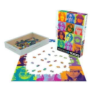 John Lennon Retratos Color Rompecabezas 1000 Pz Eurographics