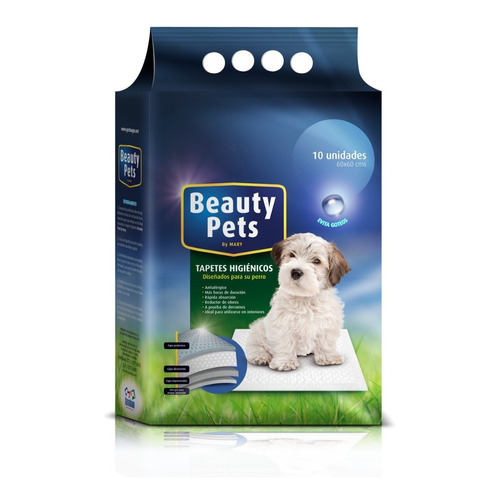 Beauty Pets Tapetes Higienicos Para Perro X 10 Unidades