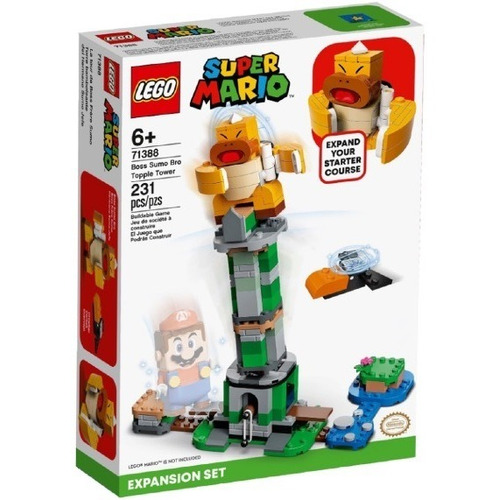 Lego® Super Mario: Boss Sumo Bro Topple Tower #71388 - Stock