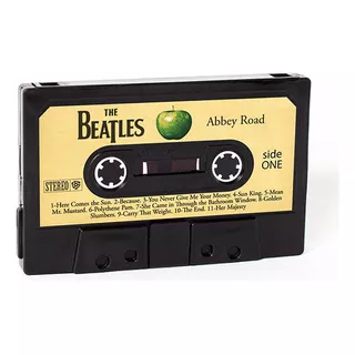 Carteira Cassete K7 The Beatles Abbey Road