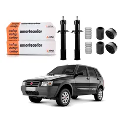  Kit Amortecedor Dianteiro Uno Way 1.0 2008 A 2013