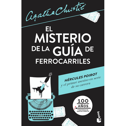 El misterio de la guía de ferrocarriles, de Christie, Agatha. Serie Biblioteca Agatha Christie Editorial Booket México, tapa blanda en español, 2021