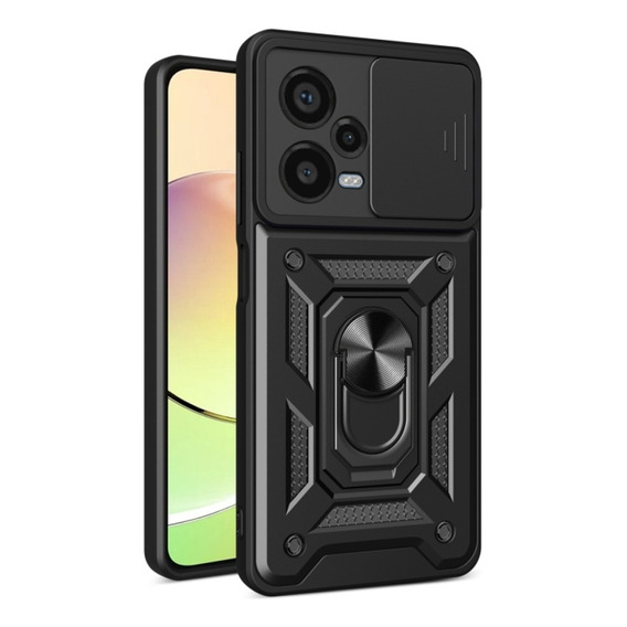 Funda Case Para Xiaomi Redmi Note 12 Pro Plus Holder Negro