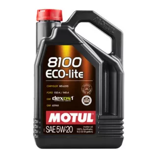 Aceite Motor Auto Motul 8100 5w20 Ecolite Dexos1 5l