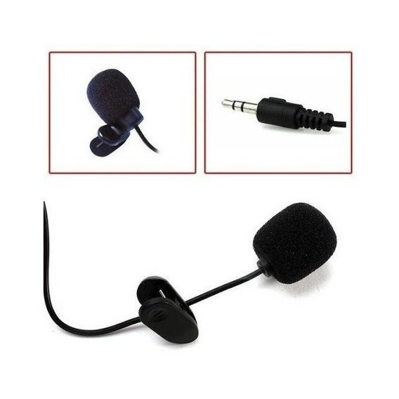 Microfono Estereo Plug 3.5mm Ts De Solapa Garantizado 2 Metr