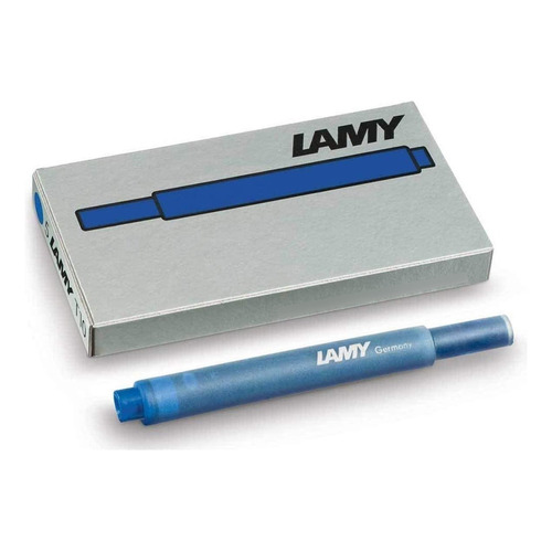 Cartuchos Lamy T10 Azul Caja X5 Unidades Safari Al Star Joy Color Del Exterior Transparente