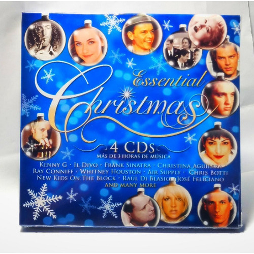Christmas/ Essential Lauper Britney Sasha Elvis Michael 4cds