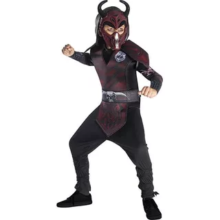 Disfraz Nds- Demon Ninja Niño - Talla 5 A 7 Años