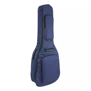 Capa De Violão Clássico Acolchoada Azul Modelo Luxo Bag 