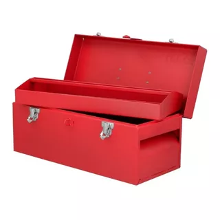Caja Portaherramientas Metalica Aluminio Rojo Urrea