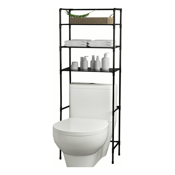 Toallero Mueble Organizador Baño Rack Estante Sanitario 