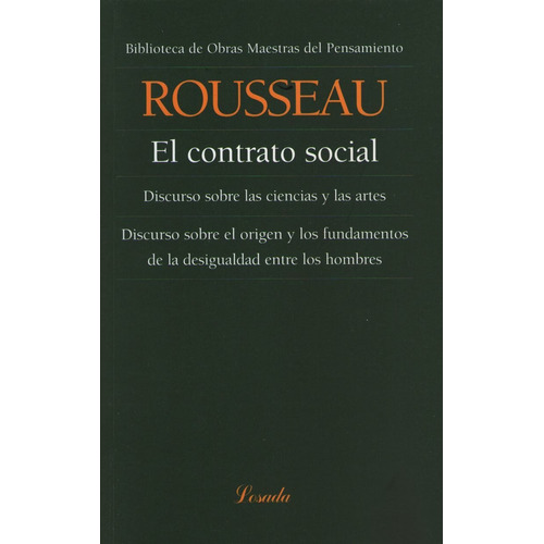 Contrato Social, El - Jean-jacques Rousseau