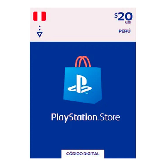 Tarjeta Psn Play Store $ 20 Cuenta Peruana
